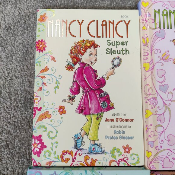 Nancy Clancy Kids Book Set of 4 Stories for Girls Daily Bedtime Reading Age 6-10 - Picture 2 of 11